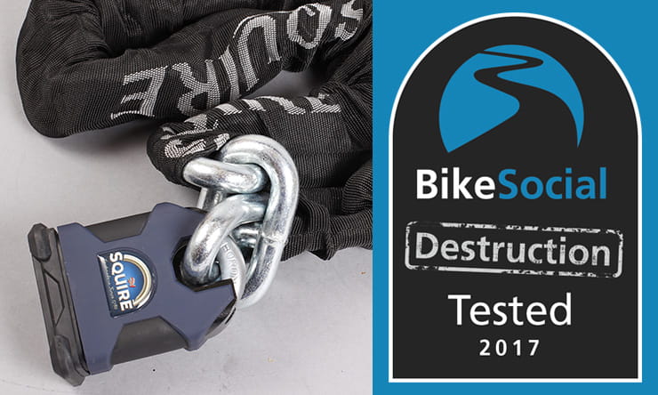 Tested: Squire Juggernaut with SS65CS padlock review tested to destruction by BikeSocial
